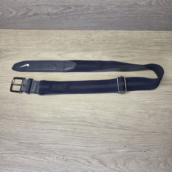 Nike Other - Nike Baseball Belt 3.0 Adult 28"- 43" Adjustable Midnight Navy Blue OSFA